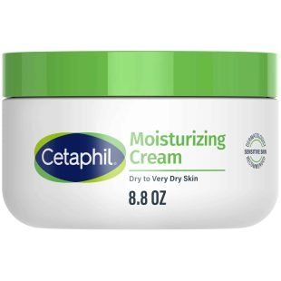Cetaphil Moisturizing Cream, Hydrating Moisturizing for Dry to Very Dry, Sensitive Skin 8.8 Oz