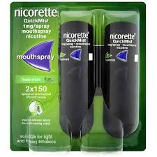 Nicorette Quickmist double Mint 1 mg