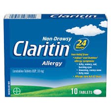 Claritin allergy 10t