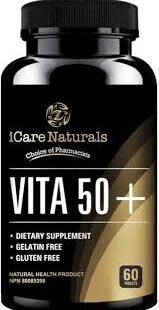 Icare naturals vita 50+ 60Tabs