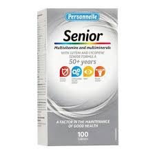 Personnelle senior 50+ ,100tabs