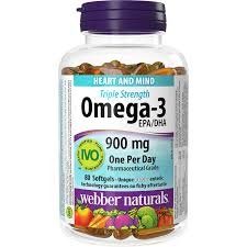 Webber Omega-3 EPA 900mg  ,120caps