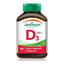 Jamieson  D3 , 1000 iu, 100Tabs