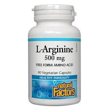 Natural factors  L.arginine 90Tabs