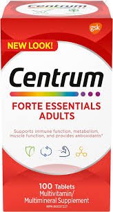 Centrum forte essential adult ,100Tabs